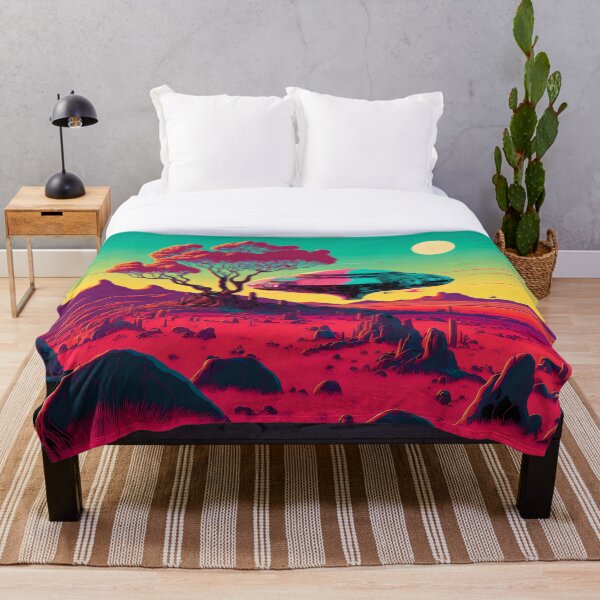 Item preview, Psychedelic space shop in a trippy colorful planet designed and sold by Akazox.