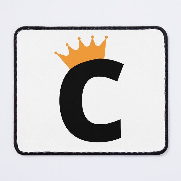 Item preview, Crowned Monogram Letter C designed and sold by Coffee Lifestyle.