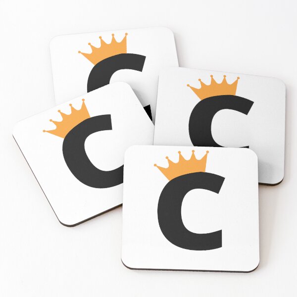 Item preview, Crowned Monogram Letter C designed and sold by Coffee Lifestyle.