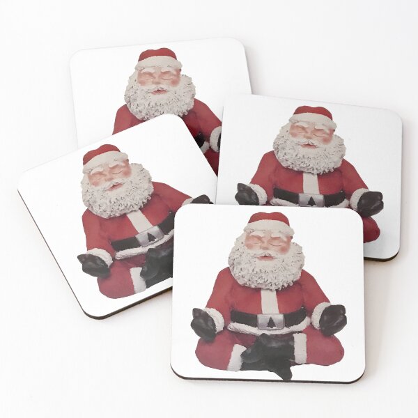 Item preview, Santa Meditating - Zen Santa - Yoga Pose Christmas - Relaxed Xmas designed and sold by IMPHives.