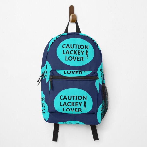 Item preview, CAUTION LACKEY LOVER industrial style sign designed and sold by lobodelnoir.