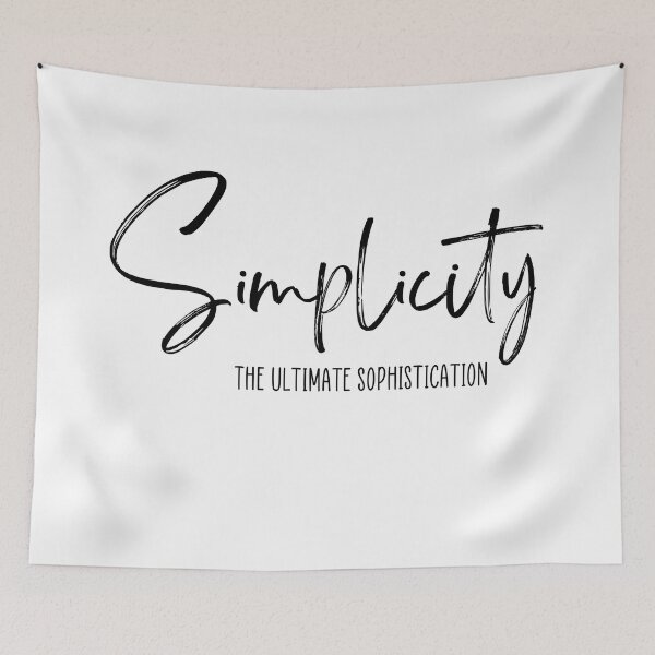 Item preview, Simplicity the ultimate of sophistication designed and sold by Polyxz.
