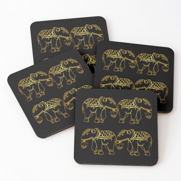 Item preview, Golden Elephants  designed and sold by Calista Media.