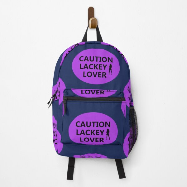 Item preview, CAUTION LACKEY LOVER industrial style sign designed and sold by lobodelnoir.