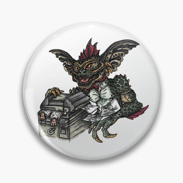 Item preview, Gremlins - Mohawk stuffs Gizmo into Copy Machine designed and sold by LoganMDesigns.