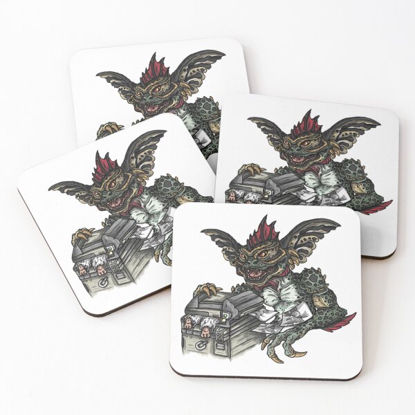 Item preview, Gremlins - Mohawk stuffs Gizmo into Copy Machine designed and sold by LoganMDesigns.