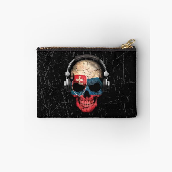 Item preview, Dj Skull with Slovakian Flag designed and sold by JeffBartels.