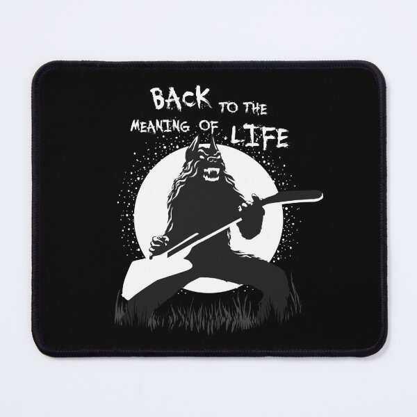 Item preview, Back To The Meaning Of Life | Werewolf Heavy Metal Guitarist designed and sold by TMBTM.