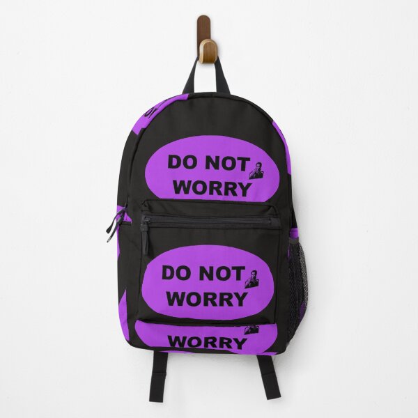 Item preview, DO NOT WORRY industrial style sign designed and sold by lobodelnoir.