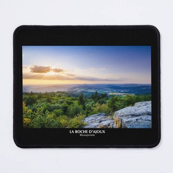 Item preview, La Roche d'Ajoux at sunset designed and sold by Gaël FONTAINE.