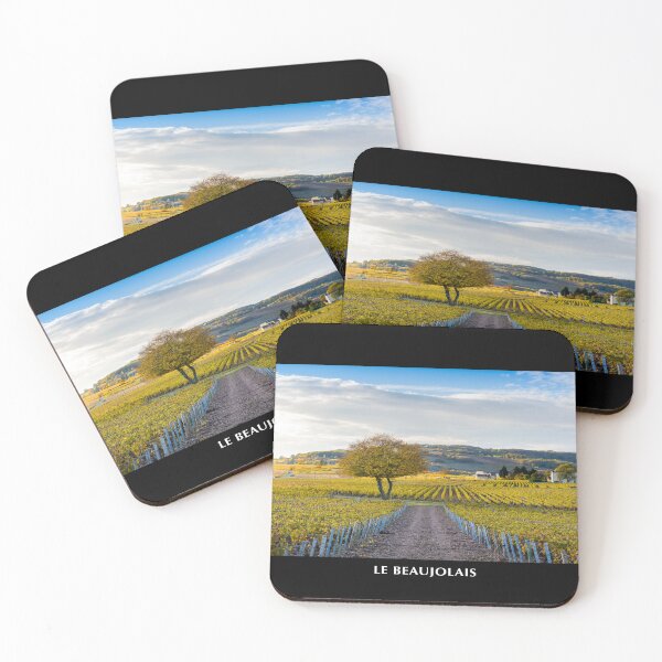 Item preview, Beaujolais landscape in autumn, France designed and sold by Gaël FONTAINE.