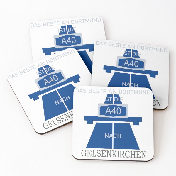 Item preview, Motorway A40 to Gelsenkirchen designed and sold by kohlenjunge.