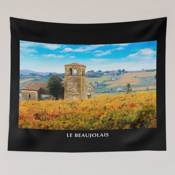 Item preview, Beaujolais landscape in autumn designed and sold by Gaël FONTAINE.