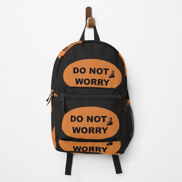 Item preview, DO NOT WORRY industrial style sign designed and sold by lobodelnoir.