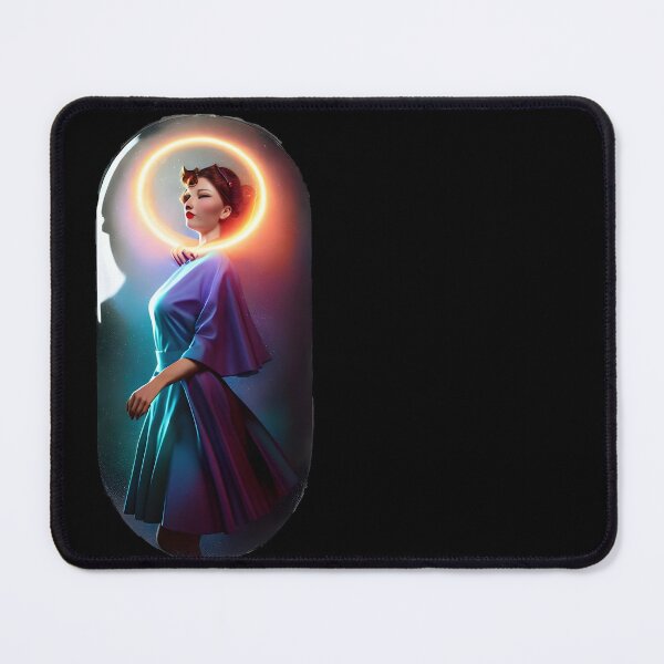 Item preview, Circled in blue Capsule Woman 1.8 designed and sold by MoonsideGallery.