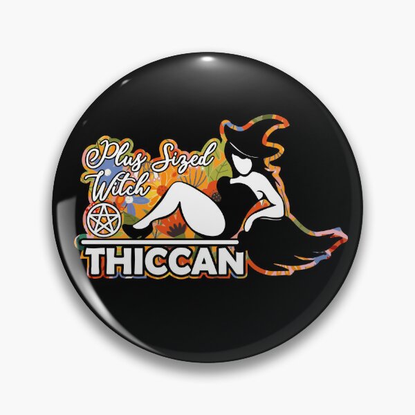Item preview, Thiccan Plus Sized Witch designed and sold by tshirtinked.