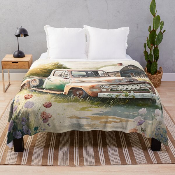 Item preview, Old Fashioned Vintage Farm Truck designed and sold by cardinalhill.