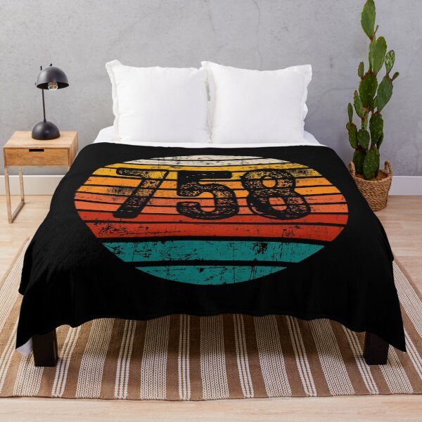 Item preview, Distressed Vintage Sunset 758 Area Code designed and sold by Gold Wings Tees.