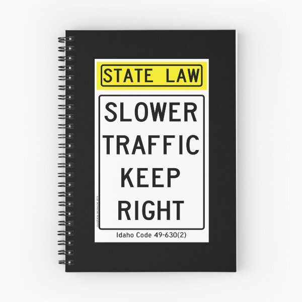 Item preview, Slower Traffic Keep Right - Idaho designed and sold by thatraulsanchez.