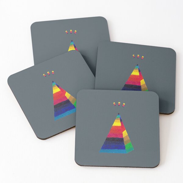 Item preview, illuminating rainbow pyramid designed and sold by EbonyBuds.