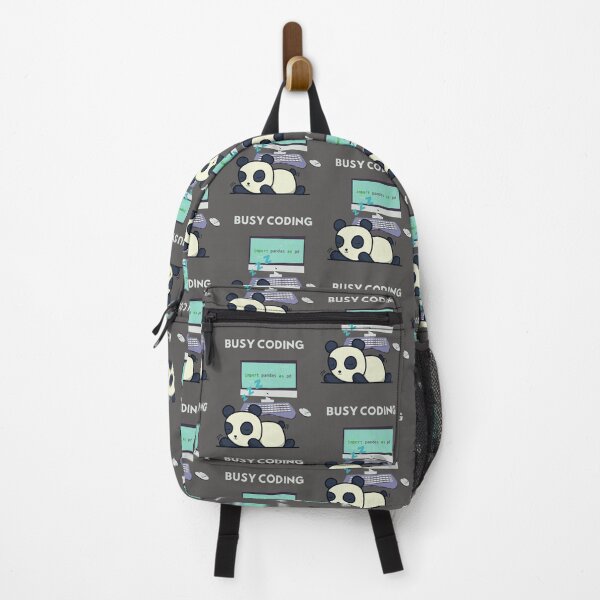 Item preview, Busy Coding Import Pandas Python Joke designed and sold by t1n3333.