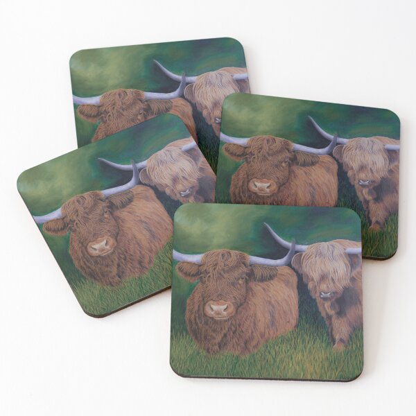 Item preview, The highland cows designed and sold by Veikko  Suikkanen.