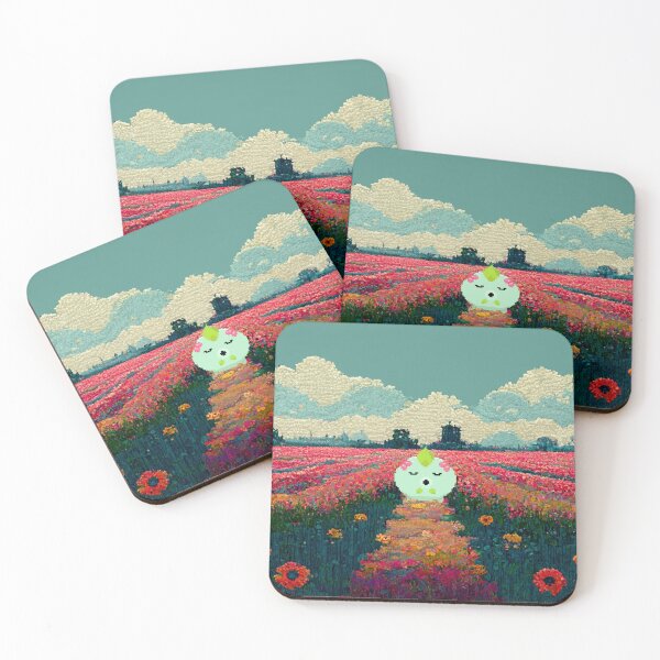 Item preview, Plant Axie in a flower field designed and sold by SteamedSashimi.