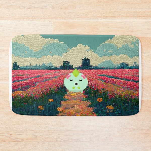 Item preview, Plant Axie in a flower field designed and sold by SteamedSashimi.
