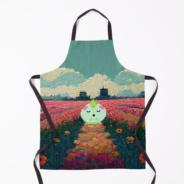 Item preview, Plant Axie in a flower field designed and sold by SteamedSashimi.