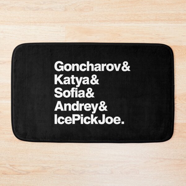 Item preview, Goncharov _amp_ Katya _amp_ Sofia _amp_ Andrey _amp_ Ice Pick Joe. designed and sold by Ninetie2Nothing.