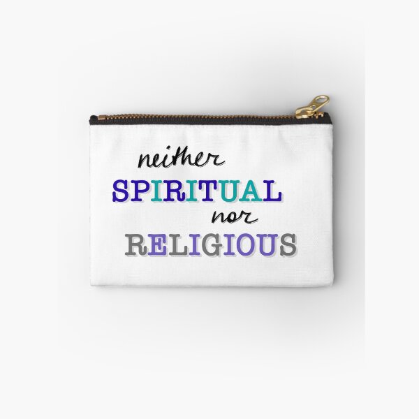 Item preview, Neither Spiritual Nor Religious in Blue designed and sold by fogoosherie.