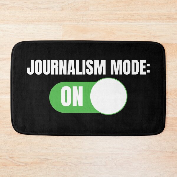 Item preview, Journalism Mode: ON (For light background) designed and sold by thecatcouch.