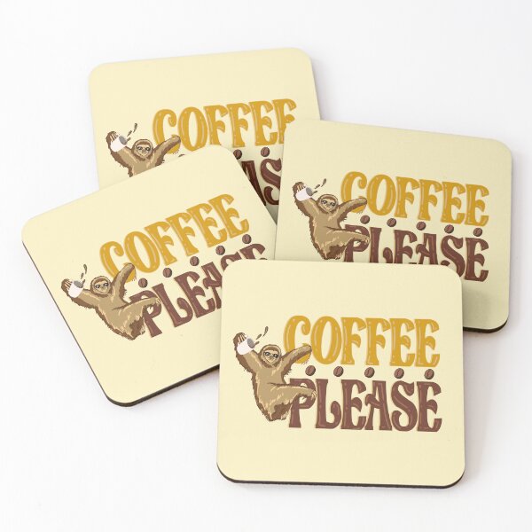 Item preview, feeling slothee need more coffee designed and sold by Chatchot.