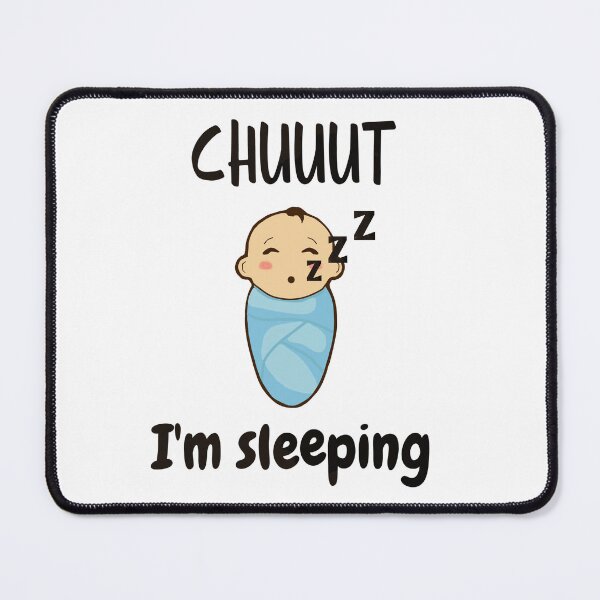 Item preview, Chut I'm sleeping- Swaddle baby designed and sold by wiwiart.