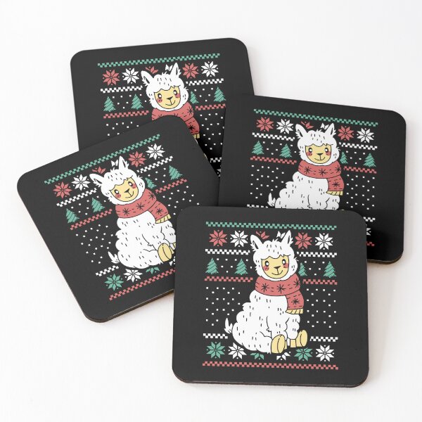 Item preview, Cute Adorable Christmassy Cozy Llama designed and sold by KaylaStudio.