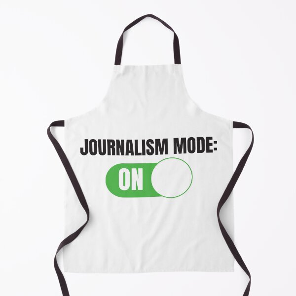 Item preview, Journalism Mode: ON (For Light Background) designed and sold by thecatcouch.