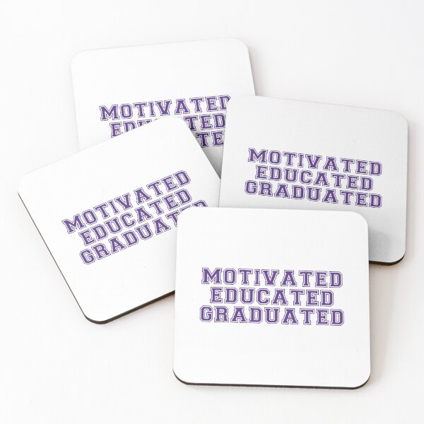 Item preview, Motivated Educated Graduated - Graduation designed and sold by JourneyCreative.