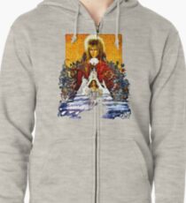 Labyrinth Poster Zipped Hoodie