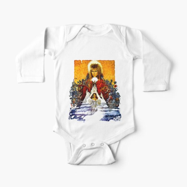 Labyrinth Poster Long Sleeve Baby One-Piece