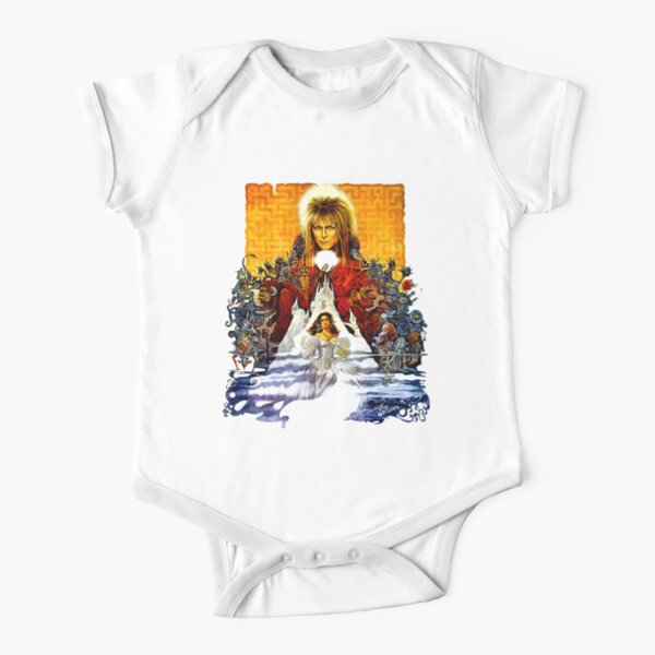 Labyrinth Poster Short Sleeve Baby One-Piece