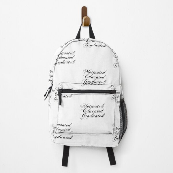 Item preview, Motivated Educated Graduated - Graduation - Congratulations designed and sold by JourneyCreative.