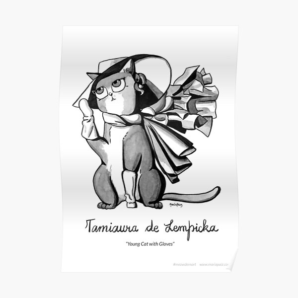#meowdernart - Tamiaura de Lempicka Poster