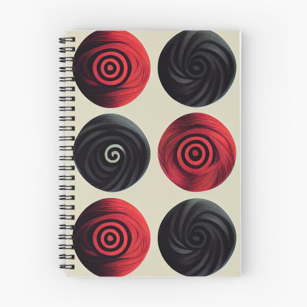 Item preview, Spiral Polka Dot Spiral, Psychedelic Dark Gothic Design designed and sold by raulmaler.