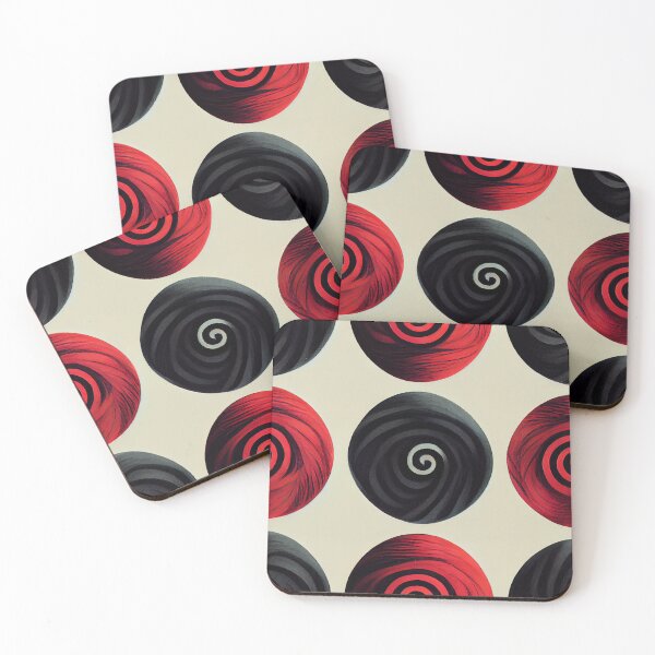 Item preview, Spiral Polka Dot Spiral, Psychedelic Dark Gothic Design designed and sold by raulmaler.