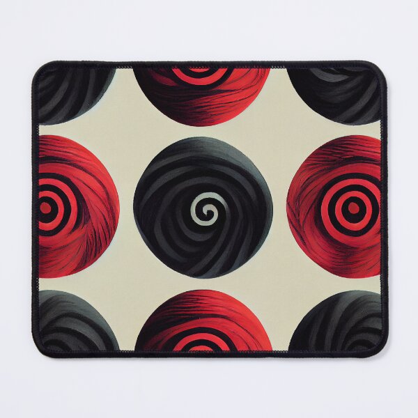 Item preview, Spiral Polka Dot Spiral, Psychedelic Dark Gothic Design designed and sold by raulmaler.