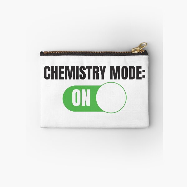 Item preview, Chemistry Mode: ON (For Light Background) designed and sold by thecatcouch.