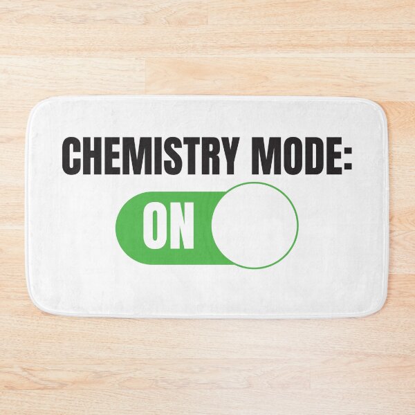 Item preview, Chemistry Mode: ON (For Light Background) designed and sold by thecatcouch.