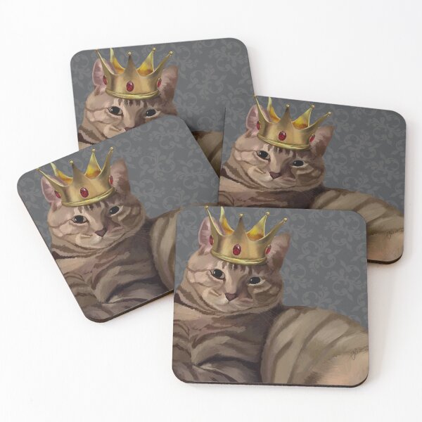 Item preview, Tabby Cat in Crown Drawing designed and sold by GillianTapping.