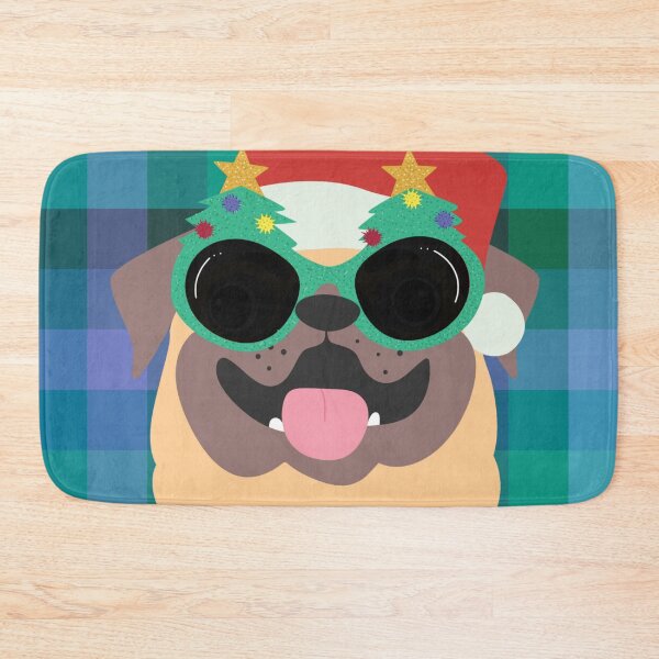 Item preview, Festive Dog in Shades designed and sold by MatildaRoseArt.