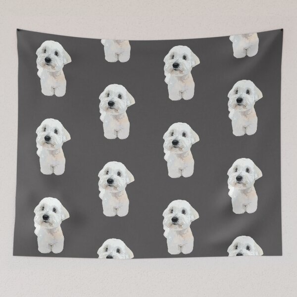 Item preview, Coton de tulear dog teddy designed and sold by ElegantCat.